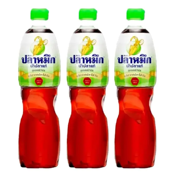 ปลาหมึก น้ำปลา เพ็ท 700 มล. x 3