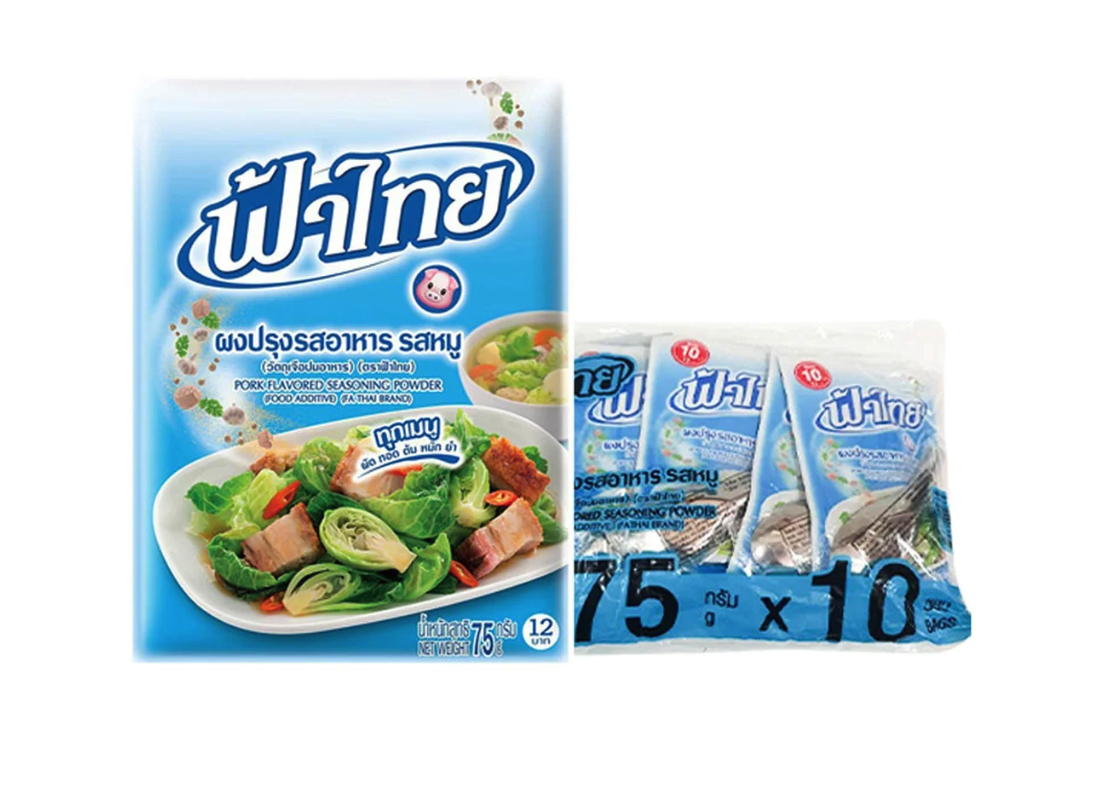 products2FVJZSFE2Fimages2F1770799997126_E0B8A0E0B8B2E0B89EE0B896E0B988E0B8B2E0B8A2E0B8ABE0B899E0B989E0B8B2E0B888E0B8AD202569-02-1120E0B980E0B8A7E0B8A5E0B8B22015.53.06.png ฟ้าไทย ผงปรุงรสหมู 75 ก. X 10 - Image 1