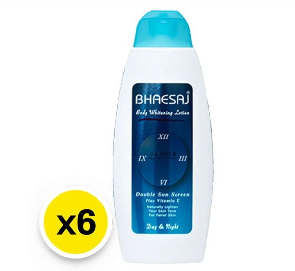 เภสัช บอดี้ โลชั่น ไวท์เทนนิ่ง สูตรปกป้องผิว 24 ชั่วโมง 150 มล. x 6