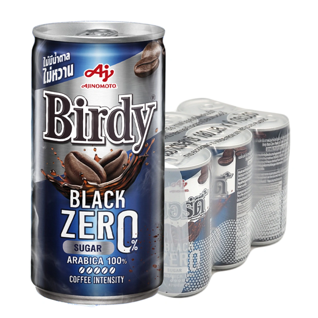 products2FXBZUZB2Fimages2F1771395512556_52065d71dddb45189b1c80b3853248a5.webp เบอร์ดี้ แบล็ค ซีโร่ 180 มล. x 6 - Image 1