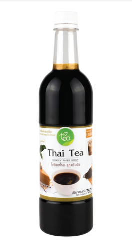 ทีอีเอ ไซรัปชาไทย สูตรเข้มข้น ขนาด 750 มิลลิลิตร