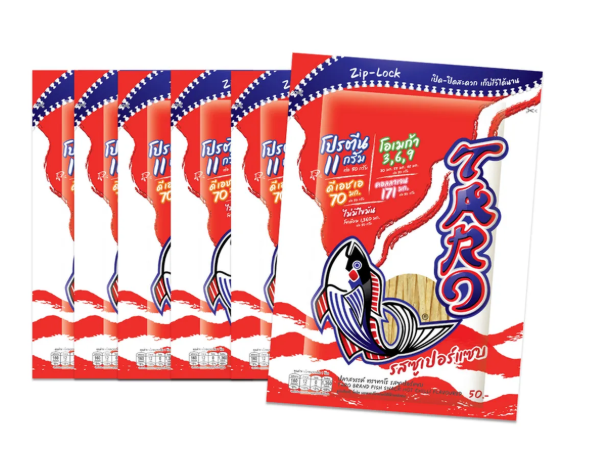 ทาโร ปลาสวรรค์ รสซูเปอร์แซบ 50 กรัม x6