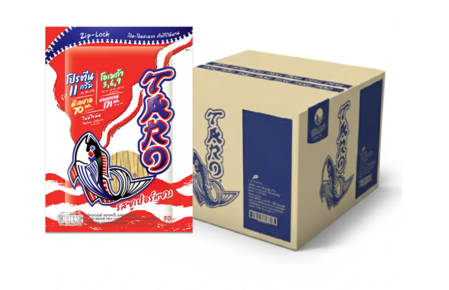 ทาโร ปลาสวรรค์ รสซูเปอร์แซบ 50 กรัม x24