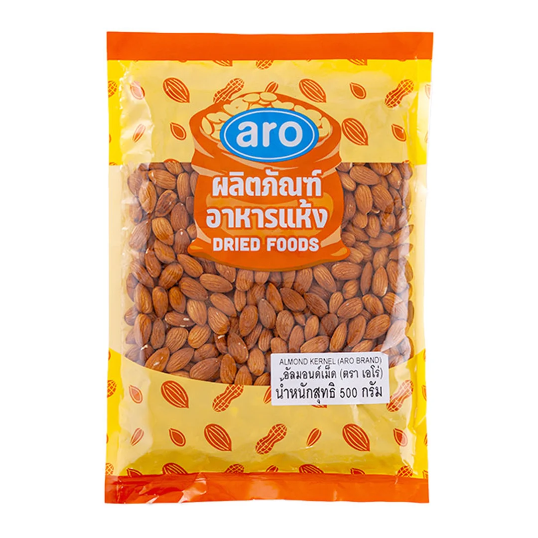 เอโร่ อัลมอนด์เม็ด 500 ก.
