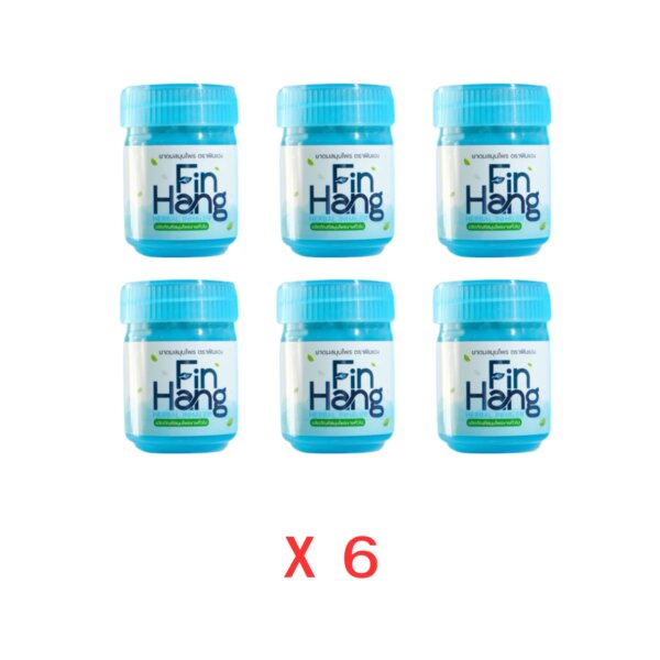 ยาดมสมุนไพร ตรา ฟินแฮง (6 ขวด)