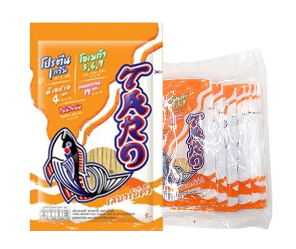 ทาโร ปลาสวรรค์ รสบาร์บีคิว 5 ก. x 12