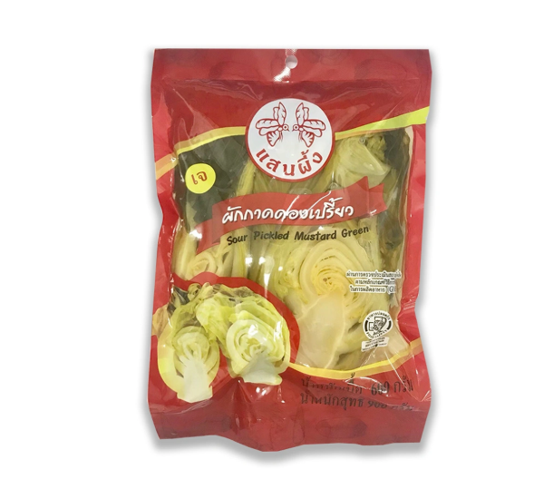 แสนผึ้ง ผักกาดดองเปรี้ยว 900 ก.