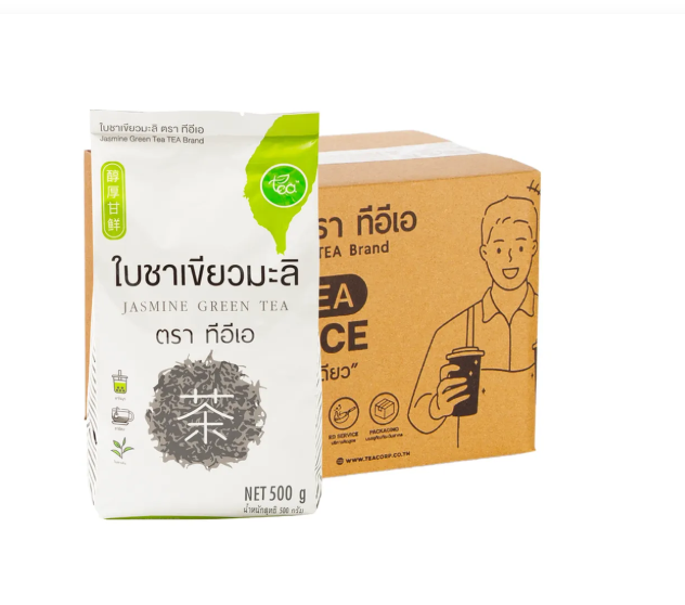 ZEN ใบชาเขียวมะลิ ตรา ทีอีเอ บรรจุ (500 กรัม) x 24 ถุง