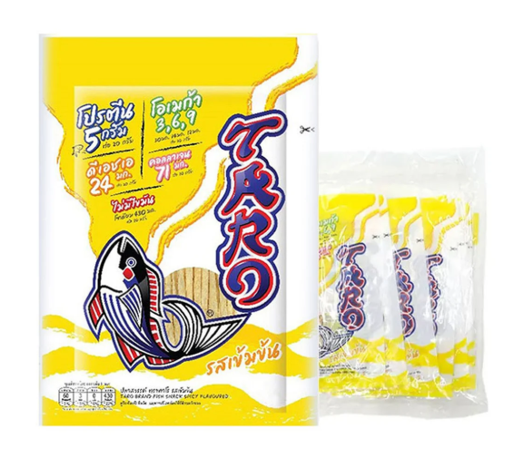 ทาโร ปลาสวรรค์ รสเข้มข้น 5 ก. x 12