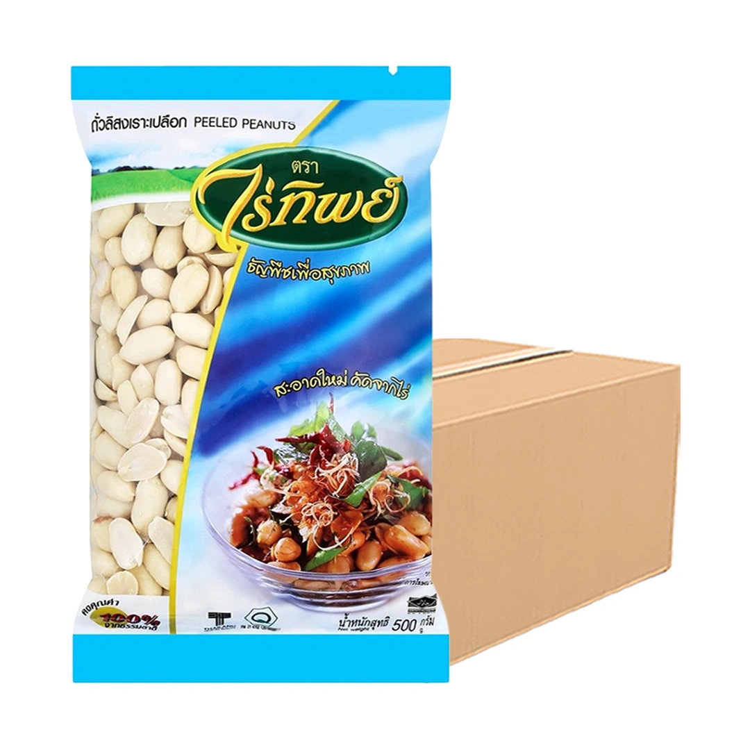 ไร่ทิพย์ ถัวลิสงเลาะเปลือก 500 ก. x 6