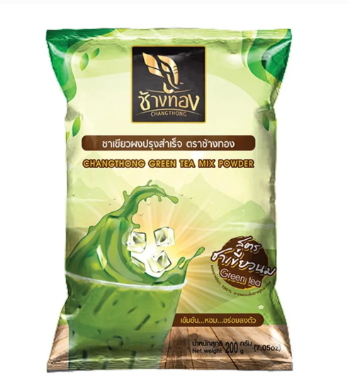 ช้างทอง ชาเขียวผง 200 ก.