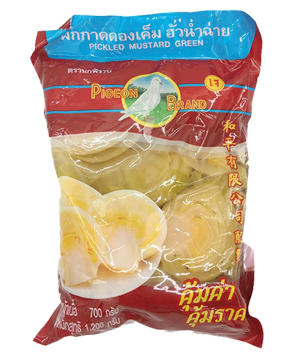 นกพิราบเดี่ยว ผักกาดดองเค็ม 1200 กรัม