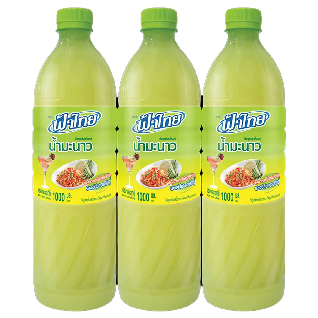 ฟ้าไทย น้ำมะนาว 1 ล. x 3