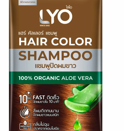 ไลโอ แฮร์ คัลเลอร์ แชมพูปิดผมขาว 03 สีน้ำตาลประกายทอง 30 มล.