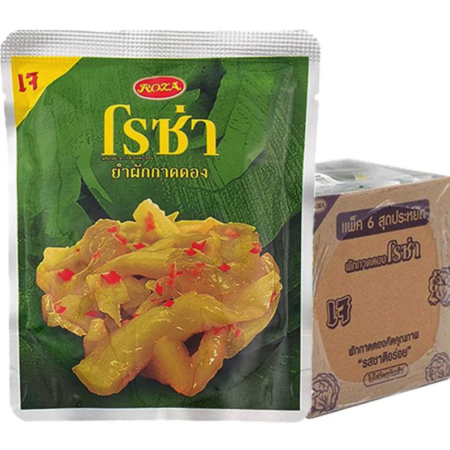 โรซ่า ผักกาดดองยำ 145 ก. x 6