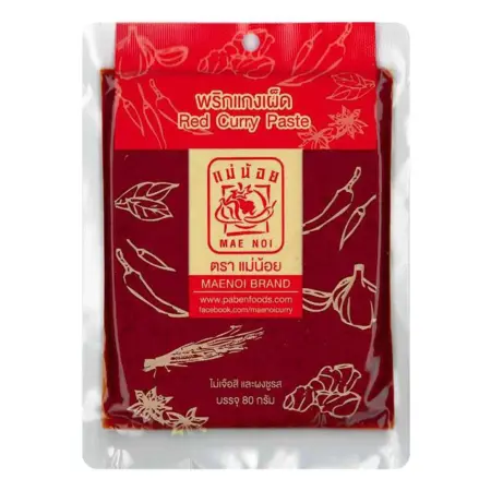 แม่น้อย พริกแกงเผ็ด 80 ก.