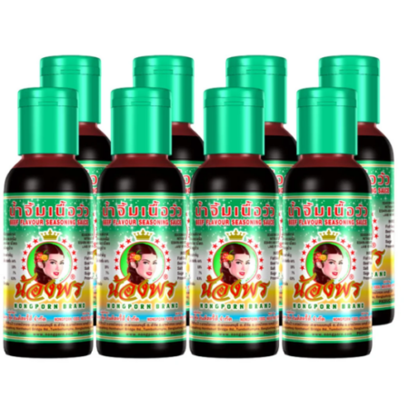 น้องพร น้ำจิ้มเนื้อวัว 100 มล. x 8