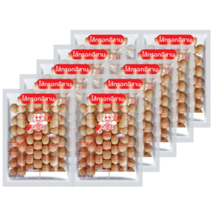 ไส้กรอกอีสาน หมูแชมป์ 900 กรัม (10 ซอง/แพ็ค)