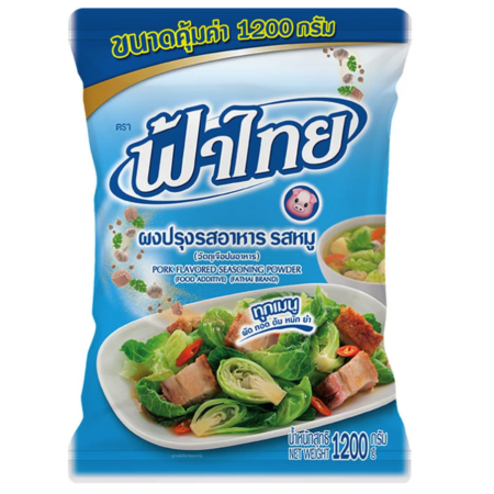 ฟ้าไทย ผงปรุงรส รสหมู 1.2 กก.