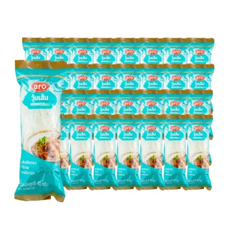 PL_เอโร่ วุ้นเส้น 40 ก.x10x1x25x10ลัง