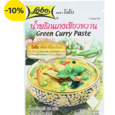 โลโบน้ำพริกแกงเขียวหวาน 50 กรัม