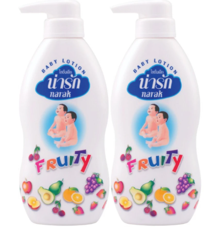 [1แถม1]Narakโลชั่นเด็กน่ารัก ฟรุตตี้500มล. โลชั่นเด็กหอมๆ โลชั่นเด็กผิวแห้ง ครีมบำรุงผิว เบบี้โลชั่น