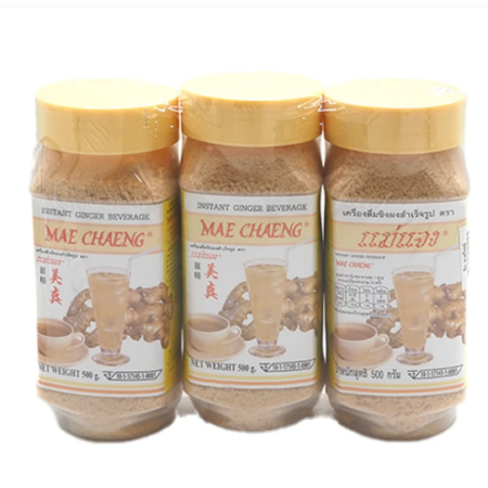 แม่แจง ขิงผงขวดใหญ่ 500 ก. x 3
