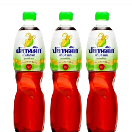 ปลาหมึก น้ำปลา เพ็ท 700 มล. x 3