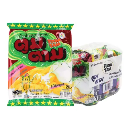 ตูมตาม ข้าวโพดอบกรอบ รสคอร์นสวีทมิลล์ 91 ก. x 3