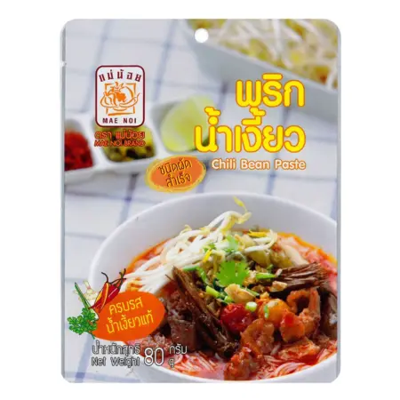 แม่น้อย พริกน้ำเงี้ยวผัดสำเร็จ 80 ก.