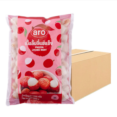 เอโร่ เนื้อลิ้นจี่แช่แข็ง 1 กก. x 10