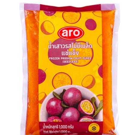 เอโร่ น้ำเสาวรสไม่มีเมล็ดแช่แข็ง 1 กก.