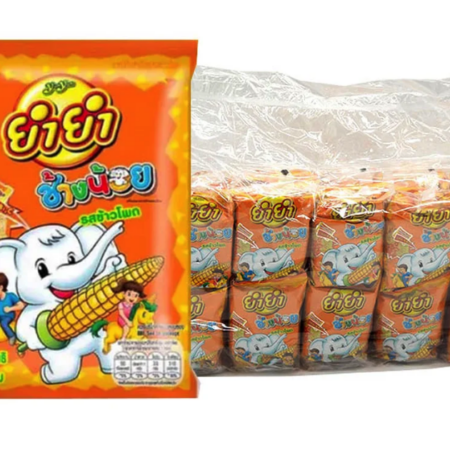 บะหมี่กึ่งสำเร็จรูป ยำยำ ช้างน้อย รสข้าวโพด 20 กรัม x 60