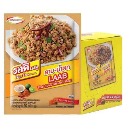 รสดี เมนู ลาบน้ำตก 30 ก. X 10