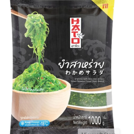 ฮาโตะ ยำสาหร่ายสีเขียวแช่แข็ง 1 กก.