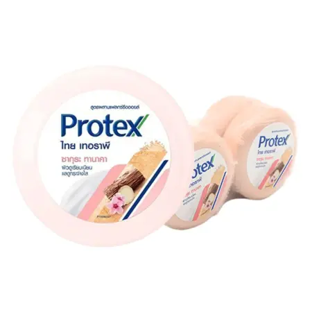 โพรเทคส์ สบู่ไทยเทอราพี ซากุระทานาคา 130 ก. x 4