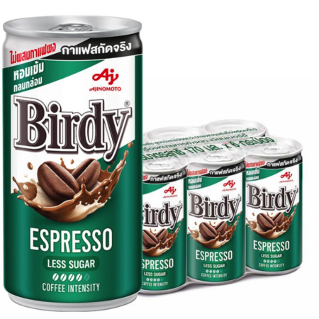 เบอร์ดี้ กาแฟ เอสเปรสโซ 170 มล. x 6