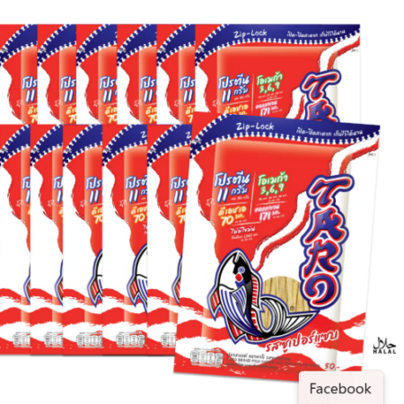 ทาโร ปลาสวรรค์ รสซุปเปอร์แซบ 50 กรัม 50 บาท x 12