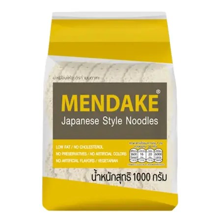 เมนดาเกะ บะหมี่เหลืองญี่ปุ่น 1 กก.