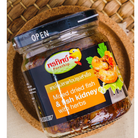 พรทิพย์ พรีเมี่ยม ไตปลาแห้ง 155 กรัม x 3