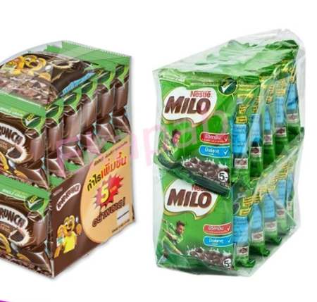 อาหารเช้าซีเรียลไมโล,โกโก้ครั้นช์ 15 กรัม แพ็ค 12