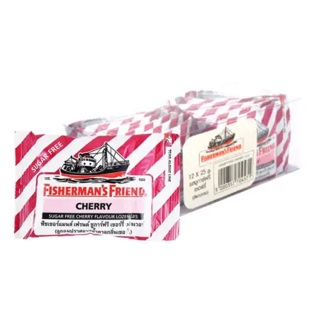 ฟิชเชอร์แมนส์ เฟรนด์ ลูกอมปราศจากน้ำตาล กลิ่นมิกซ์เบอร์รี่ x 12
