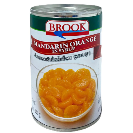 บรูค ส้มแมนดารินในน้ำเชื่อม 425 ก.