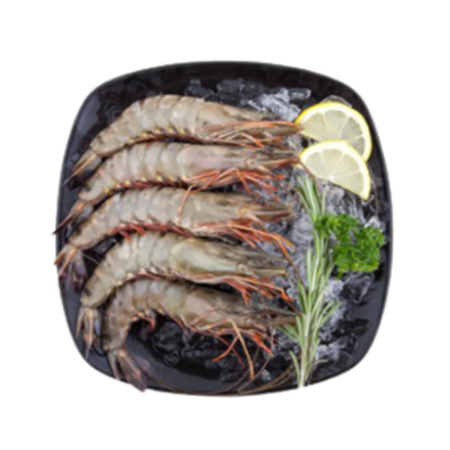 กุ้งลายเสือ ขนาดใหญ่ทั้งตัวแช่แข็ง 13/15ตัวต่อโล 1 กก.