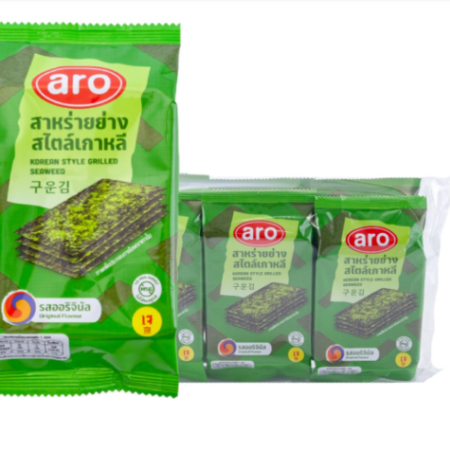 ARO สาหร่ายเกาหลีออริจินัล 5กX6
