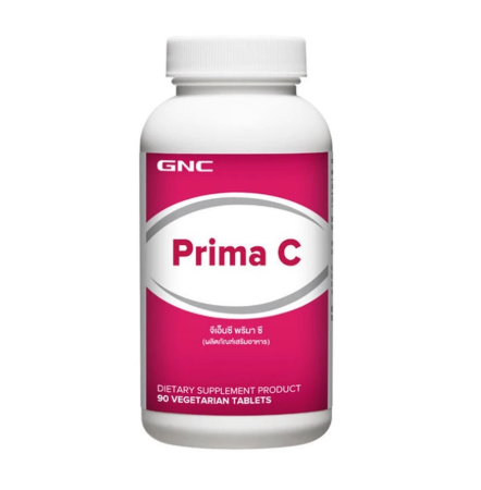 จีเอ็นซี ผลิตภัณฑ์อาหารเสริม พริมา ซี 1000 มก. (90 เม็ด)