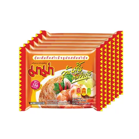 มาม่าวุ้นเส้นต้มยำกุ้ง แพค 6 ซอง