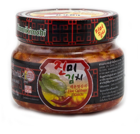 กิมจิผักกาดขาว สูตรเผ็ด 400 ก.