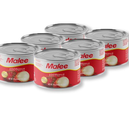 มาลี เงาะในน้ำเชื่อม 6 ออนซ์ x 6