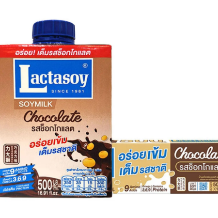 แลคตาซอย นมถั่วเหลือง รสช็อกโกเเลต 500 มล. x 12